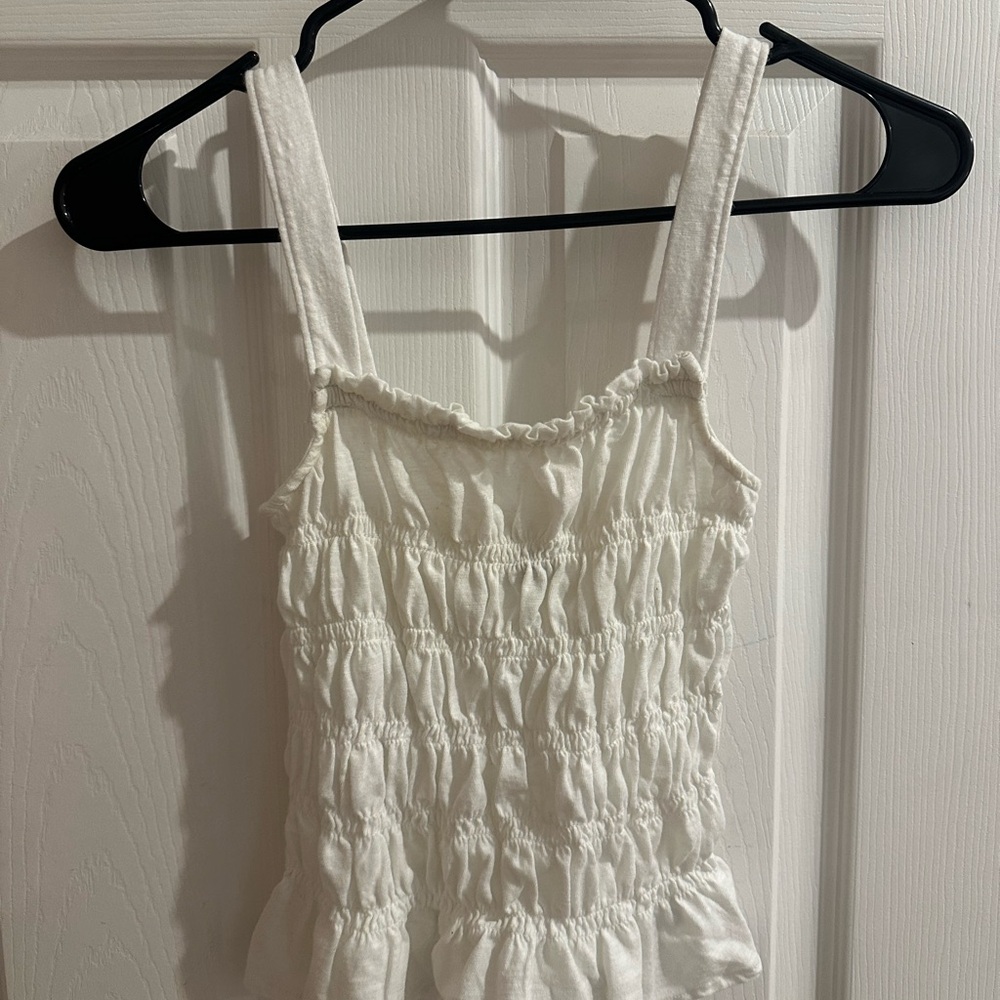 Universal Thread Cream Smocked Camisole